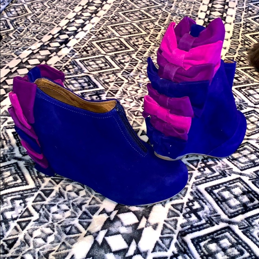 Jeffrey Campbell Ibiza Back Bow Hidden Platform